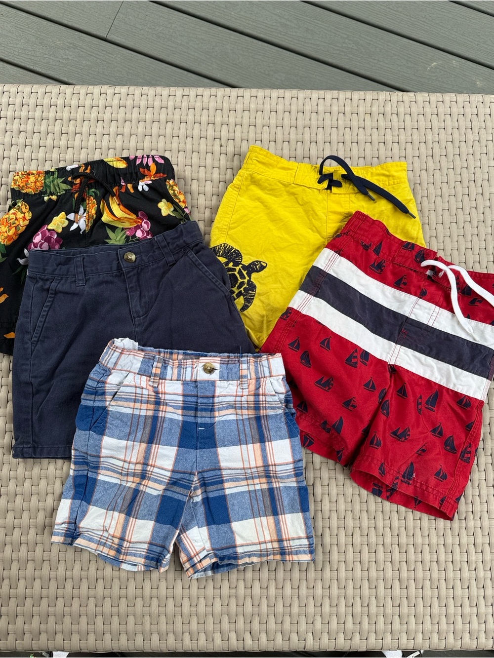*Janie and Jack Boy 18-24 M 4pc Shorts & Swim Bundle